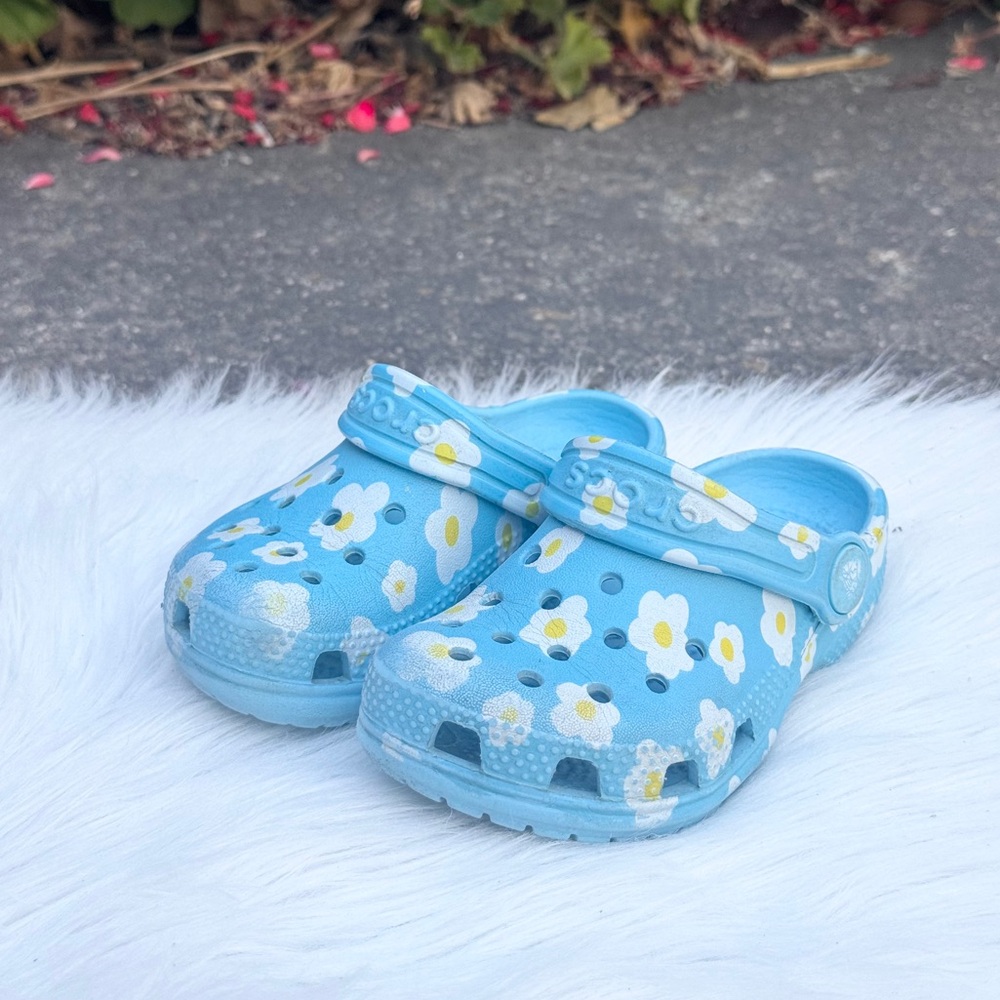 Toddler Floral Crocs